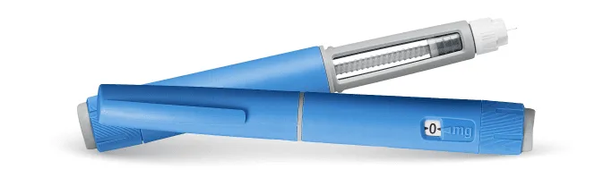 Metformin pill, noom mobile app and noom product box